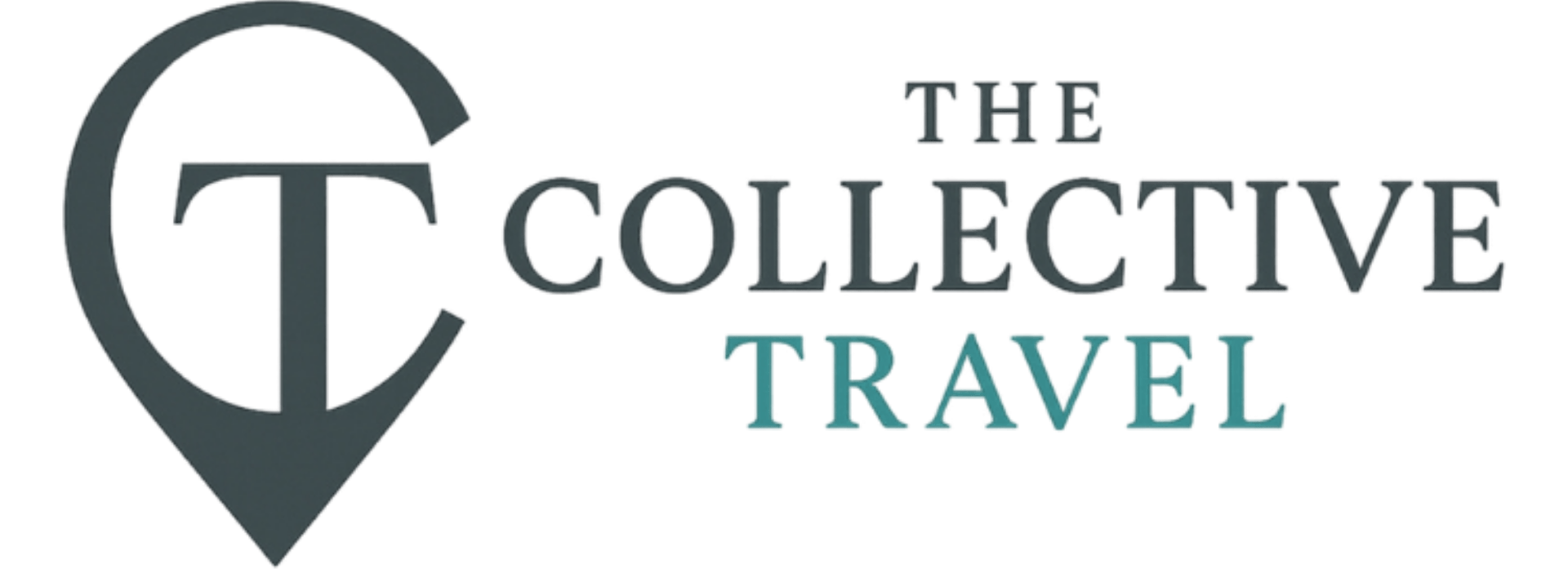 The collective travel transparent logo